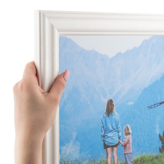 ArtToFrames 12x20 Inch Picture Frame, This 1.5 Inch Custom Wood Poster Frame is Available in Multiple Colors, Great for Your Art or Photos - Comes with Regular Glass and Corrugated Backing (A7IK)